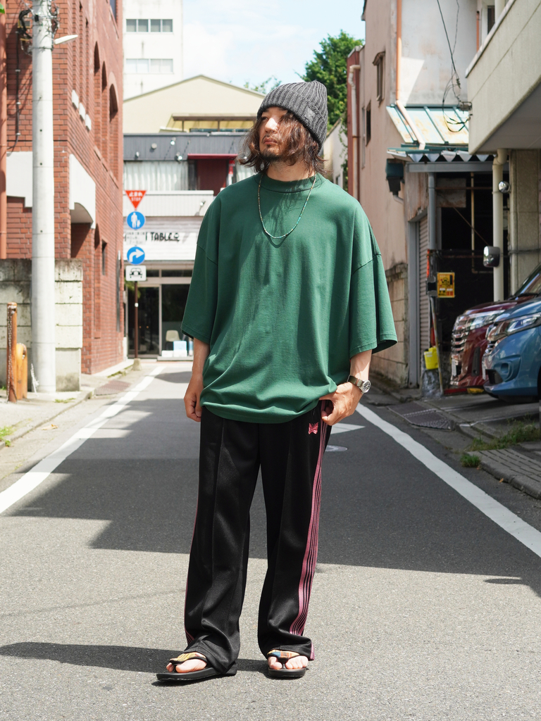 Needles トラックパンツ サイズS、M 穿き比べ / スタッフブログ