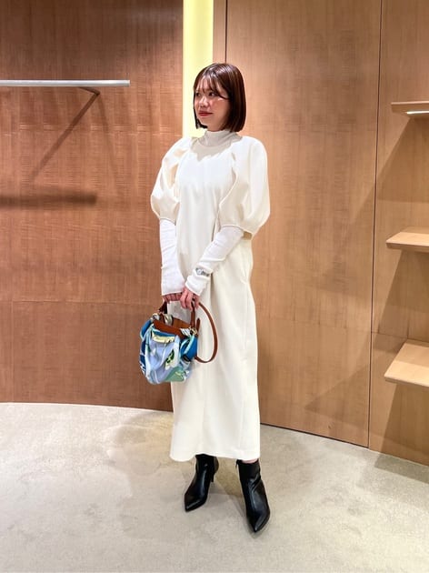 スタッフコーディネート】アクアVニット ｜shiori｜Arpege story