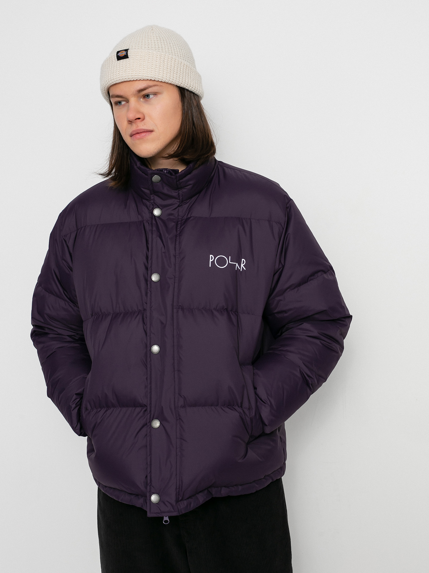 Polar Skate Basic Puffer Jacket - violet (dark violet)
