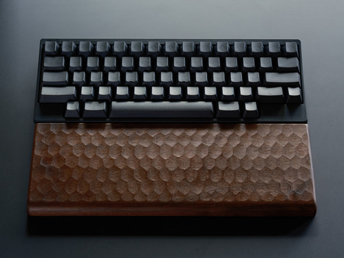 HHKB専用 亀甲名栗（きっこうなぐり）木製パームレスト＆キーボード
