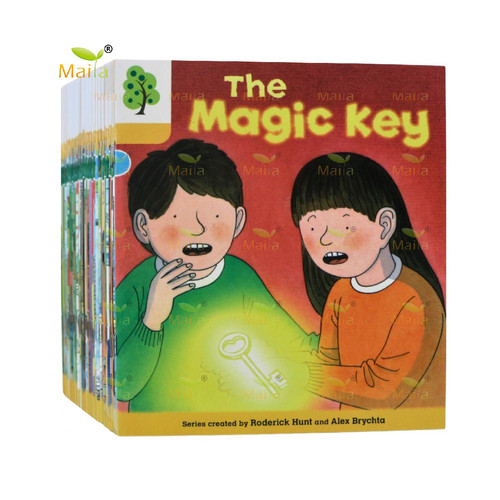 ORT Stage3-5 オックスフォード MaiyaPen対応 英語絵本120冊 絵辞書