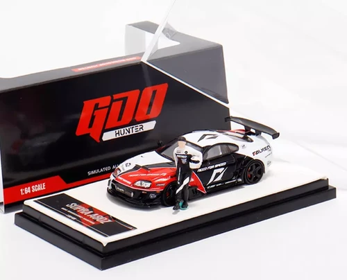 TOYOTA SUPRA A80Z NEED FOR SPEED WITH FIGURE 1/64 DIECAST CAR BY