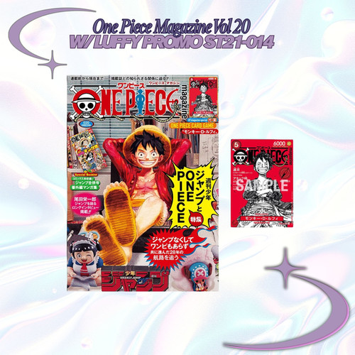 ONE PIECE Magazine Promo Monkey D. Luffy ST21-014 Japanese Shonen