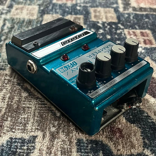 DOD Digital Delay / Sampler DFX94 Delay Guitar Effects Pedal! G187