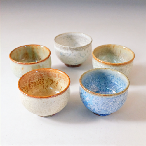 ぐい呑 | 銀河釉 玉峰窯