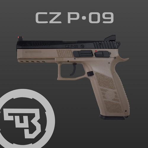 CZ P09 TAN | Carbon8