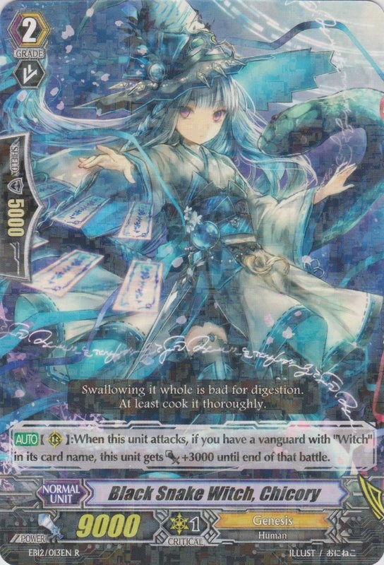 Black Snake Witch, Chicory | Cardfight!! Vanguard Wiki | Fandom