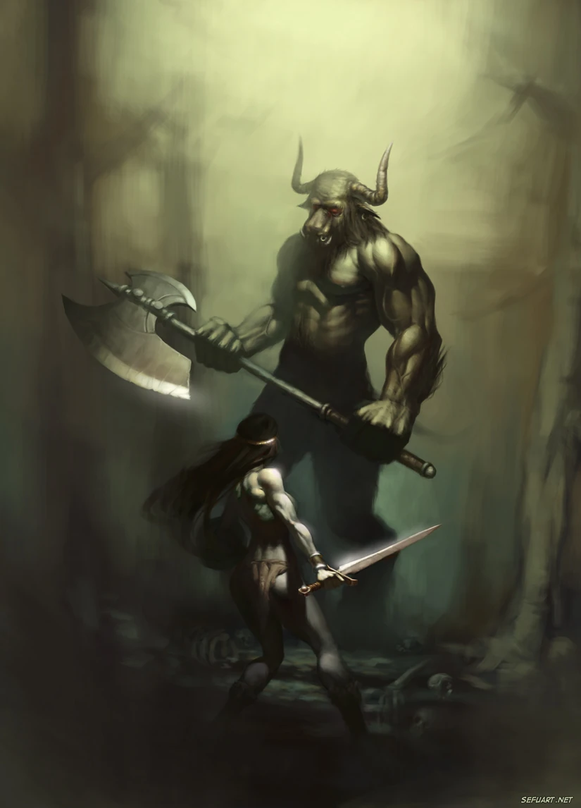 Minotaur (CaptainFlowerss) | Harry Potter Fanon Wiki | Fandom