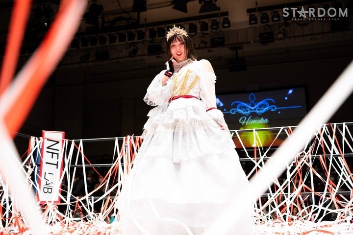 スターダム】ひめか、引退セレモニーでまさかの30人掛け！涙と笑顔の幕