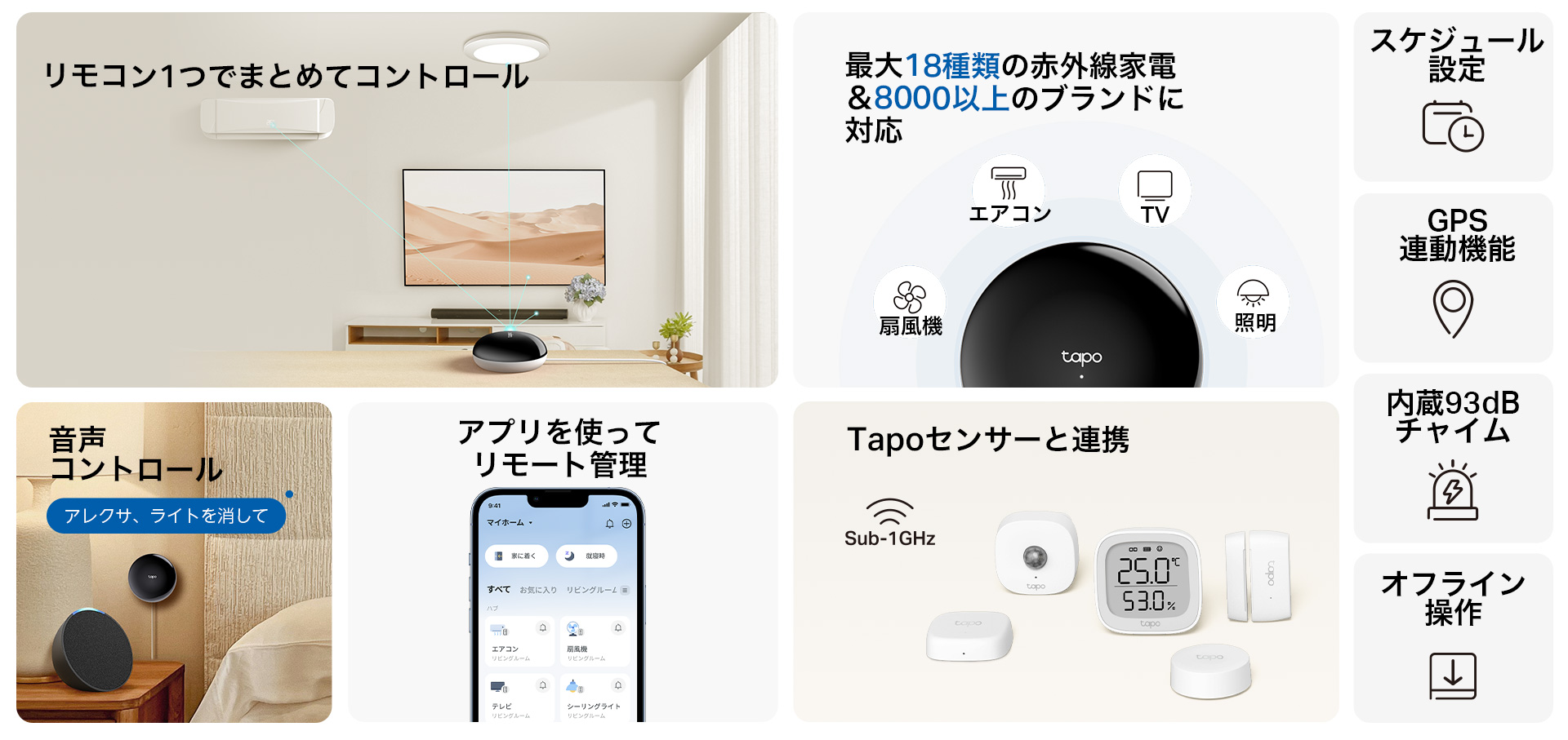 家電操作の革命】これひとつで、家中の操作を一括管理。8,000以上の