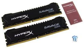 Kingston HyperX Savage DDR4-3000 16GB Dual-Channel Memory Kit Review