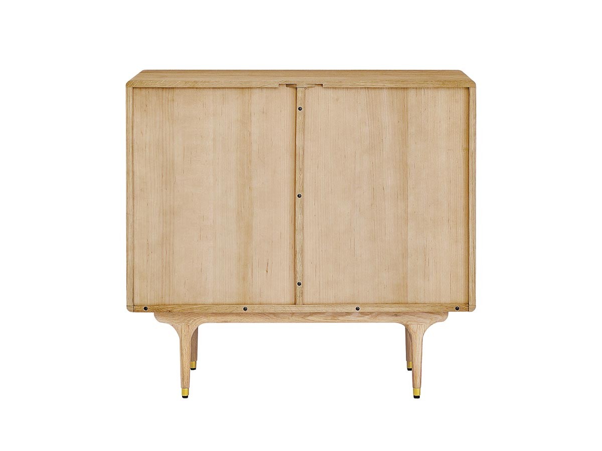 XANDER DESIGNS JULIE 2DOOR LOW CABINET WHITE OAK / サンダー