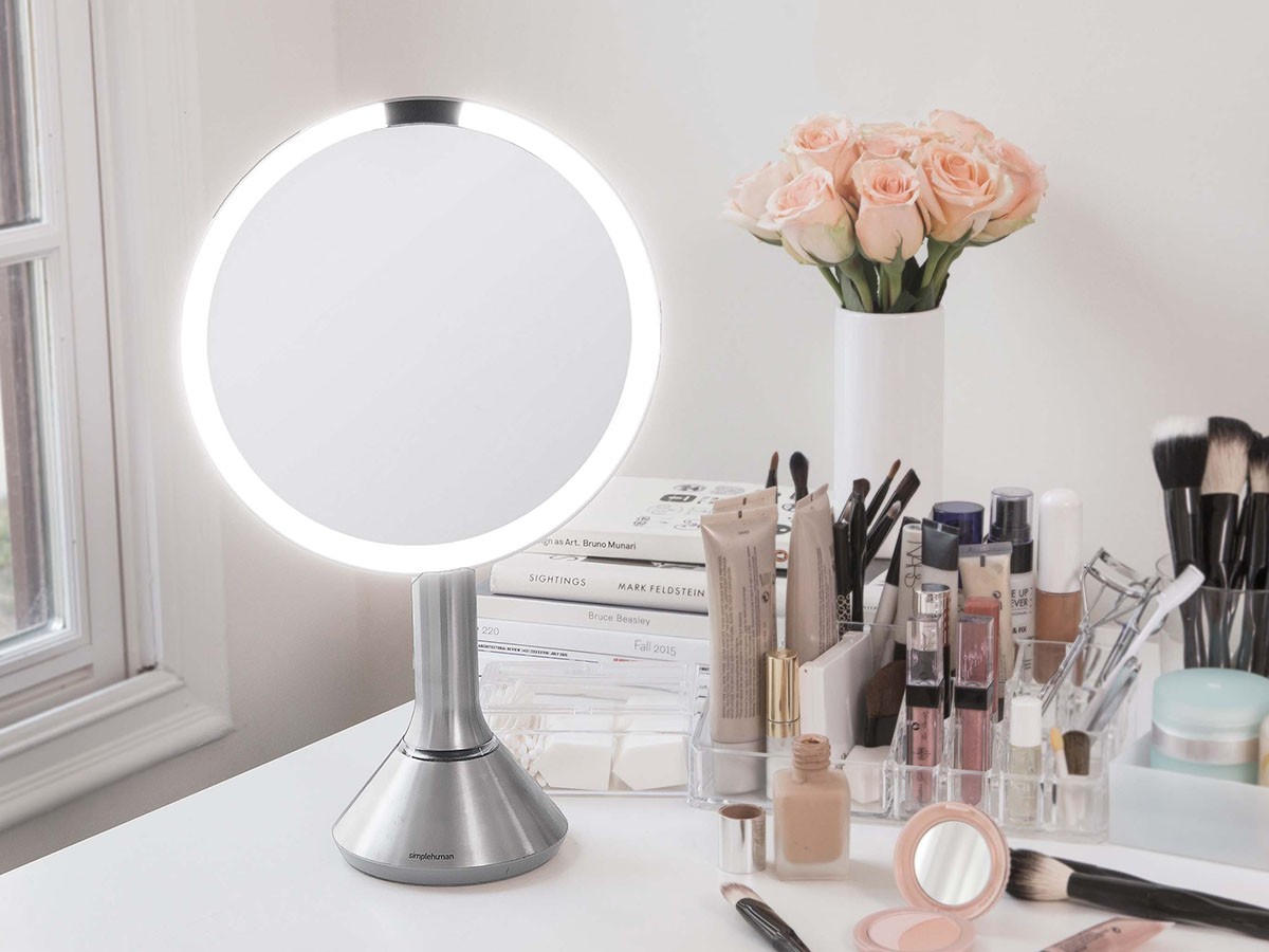 simplehuman Sensor Mirror With Touch-Control Brightness / シンプル