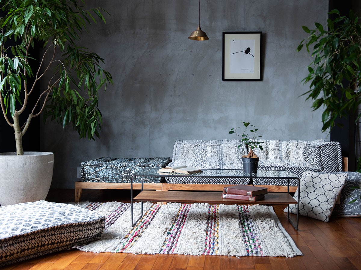 a.depeche block multi zabu ottoman / アデペシュ ブロックマルチ