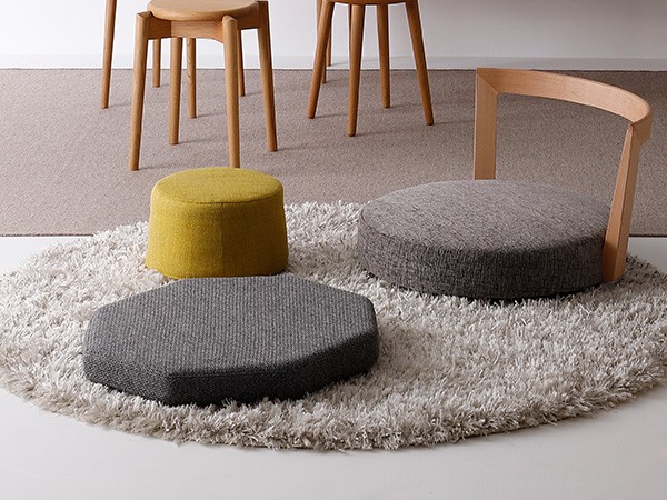 日進木工 ac-cent HAKKAKU CUSHION / にっしんもっこう アクセント