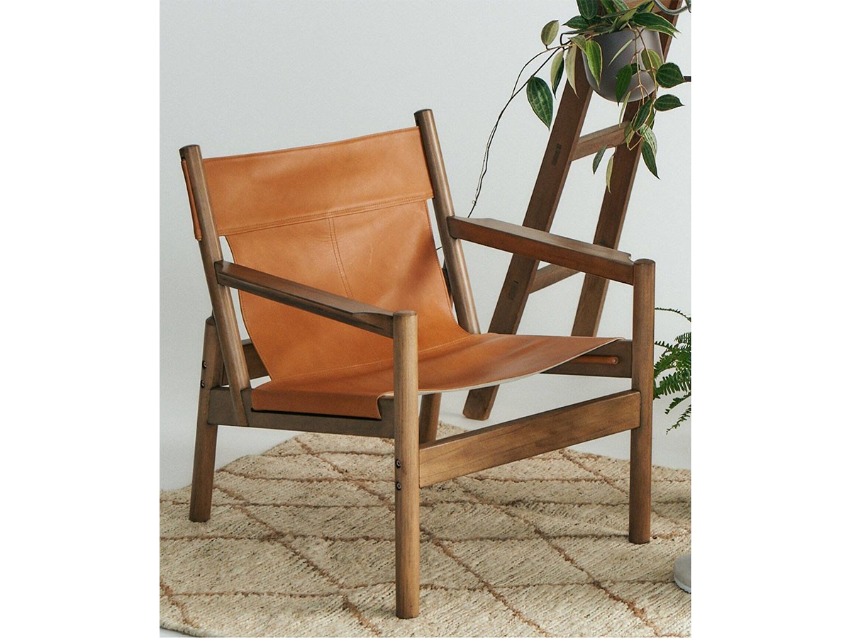 JOURNAL STANDARD FURNITURE COLTON LOUNGE CHAIR Leather