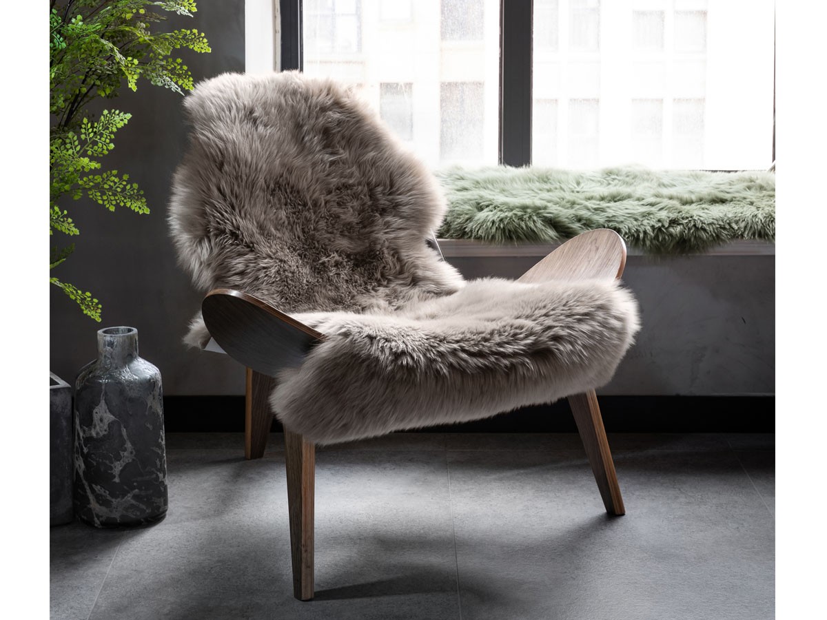 FLYMEe Blanc Mouton Rug / フライミーブラン ムートンラグ #118681