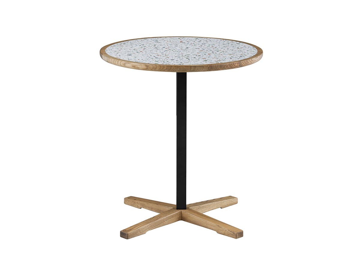 nora. TOFFY CAFE TABLE / ノラ トフィー カフェテーブル テラゾー柄