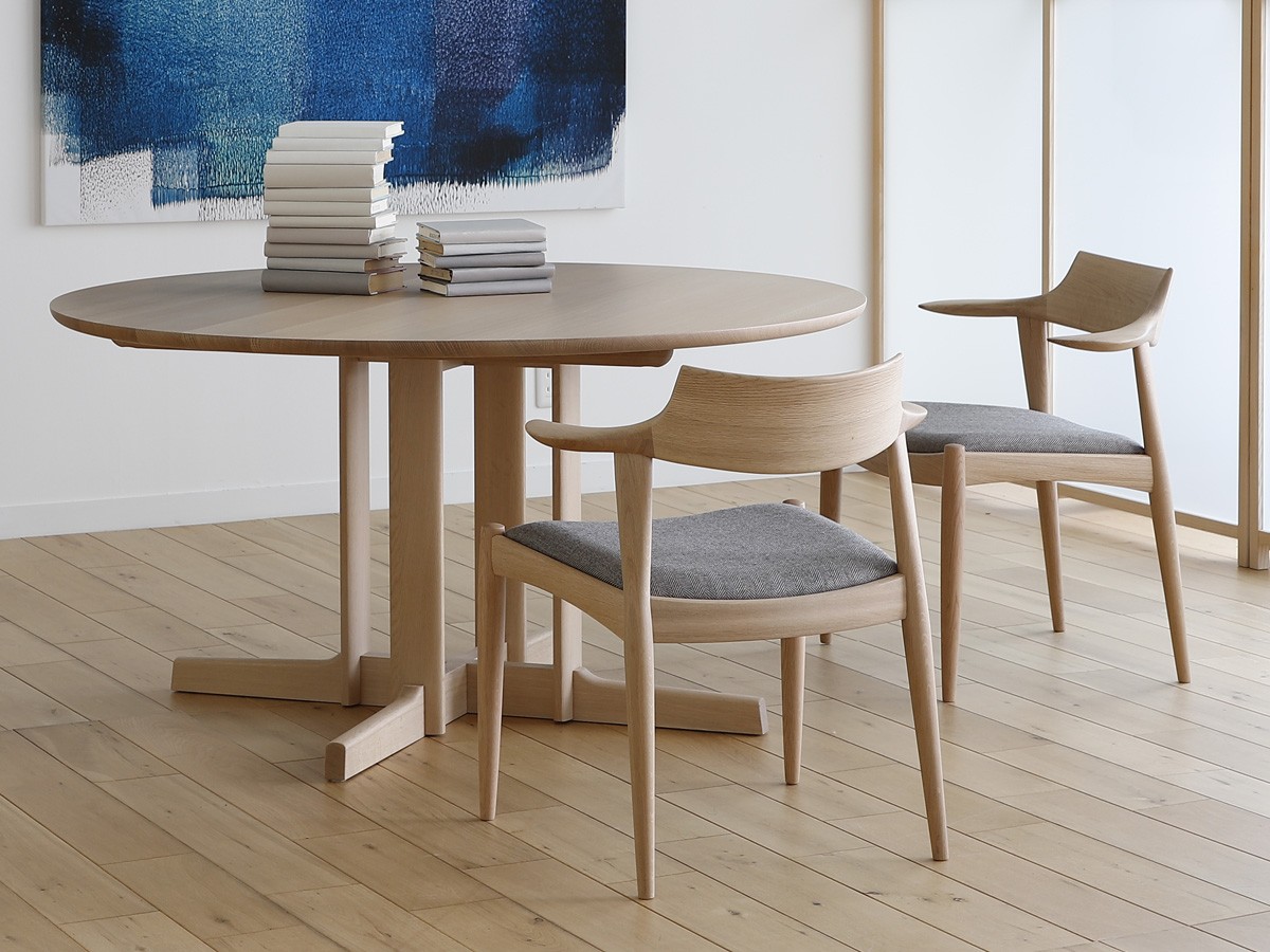 日進木工 WHITE WOOD Dining Chair / にっしんもっこう ホワイトウッド