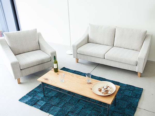 FLANNEL SOFA LEAF 1P SOFA / フランネルソファ リーフ 1人掛けソファ