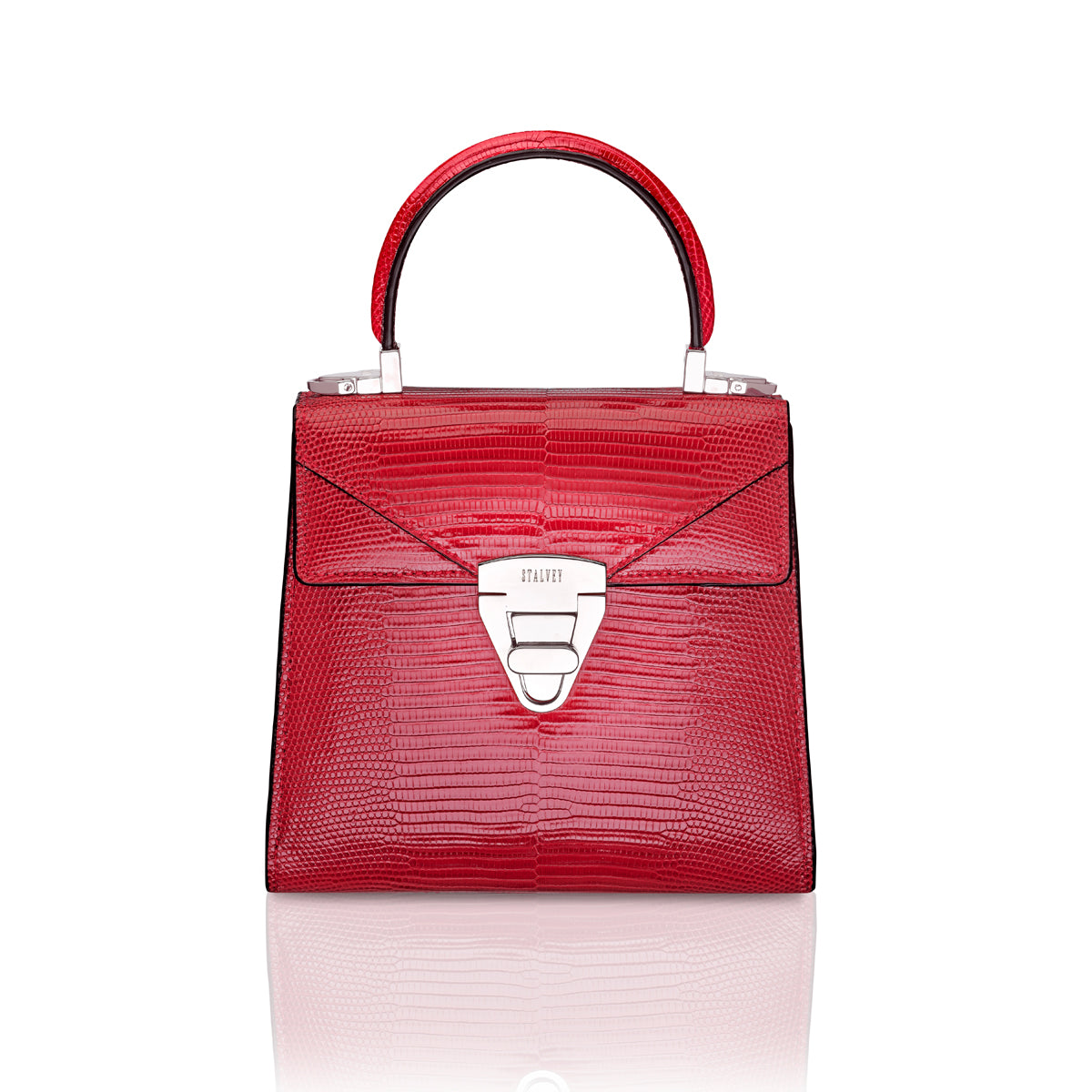 Trapezoid 1.55 Mini in Emerald Green Alligator – STALVEY Official