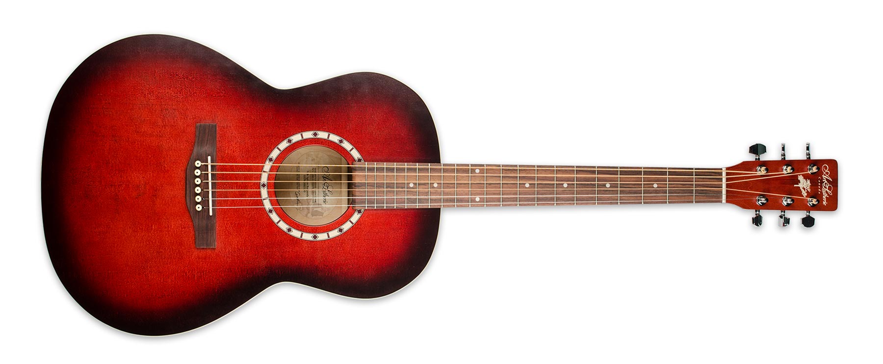 ART & LUTHERIE FOLK SPRUCE BURGUNDY | Stang Guitars