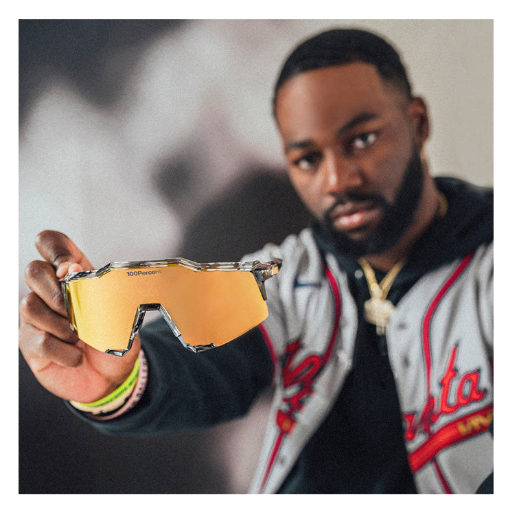 100%(ワンハンドレッド) スポーツサングラス マイケル・ハリス2世