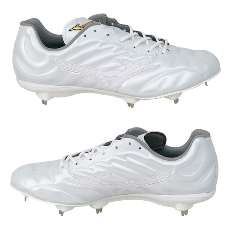 2024モデル】ミズノプロ 野球 白スパイク ライトレボプロ2 大人 一般
