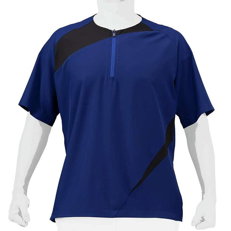 2024モデル】ミズノプロ 野球 トレーニングジャケット 半袖 ハーフ