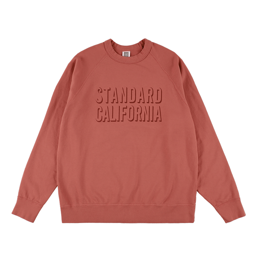 SD Pima Crew Logo Sweat : STANDARD CALIFORNIA OFFICIAL ONLINE STORE