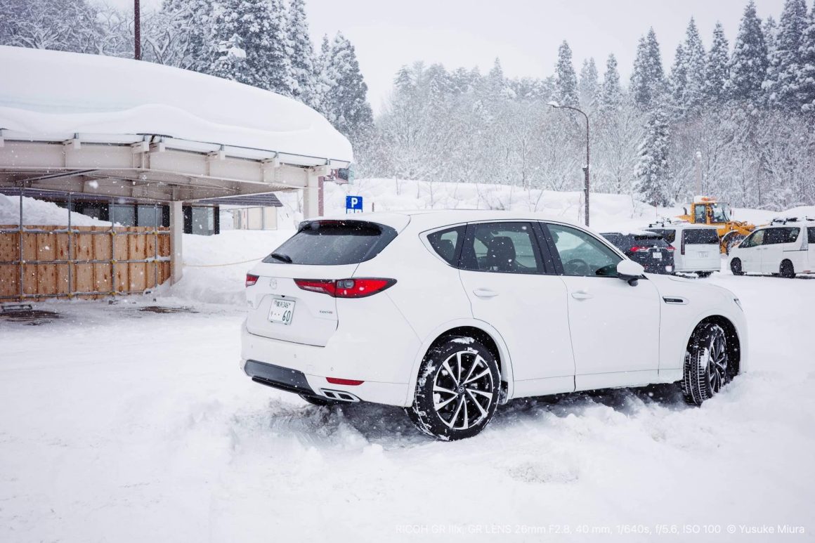 CX-60と暮らす｜雪道性能を検証。特別豪雪地帯・黒姫高原を走る