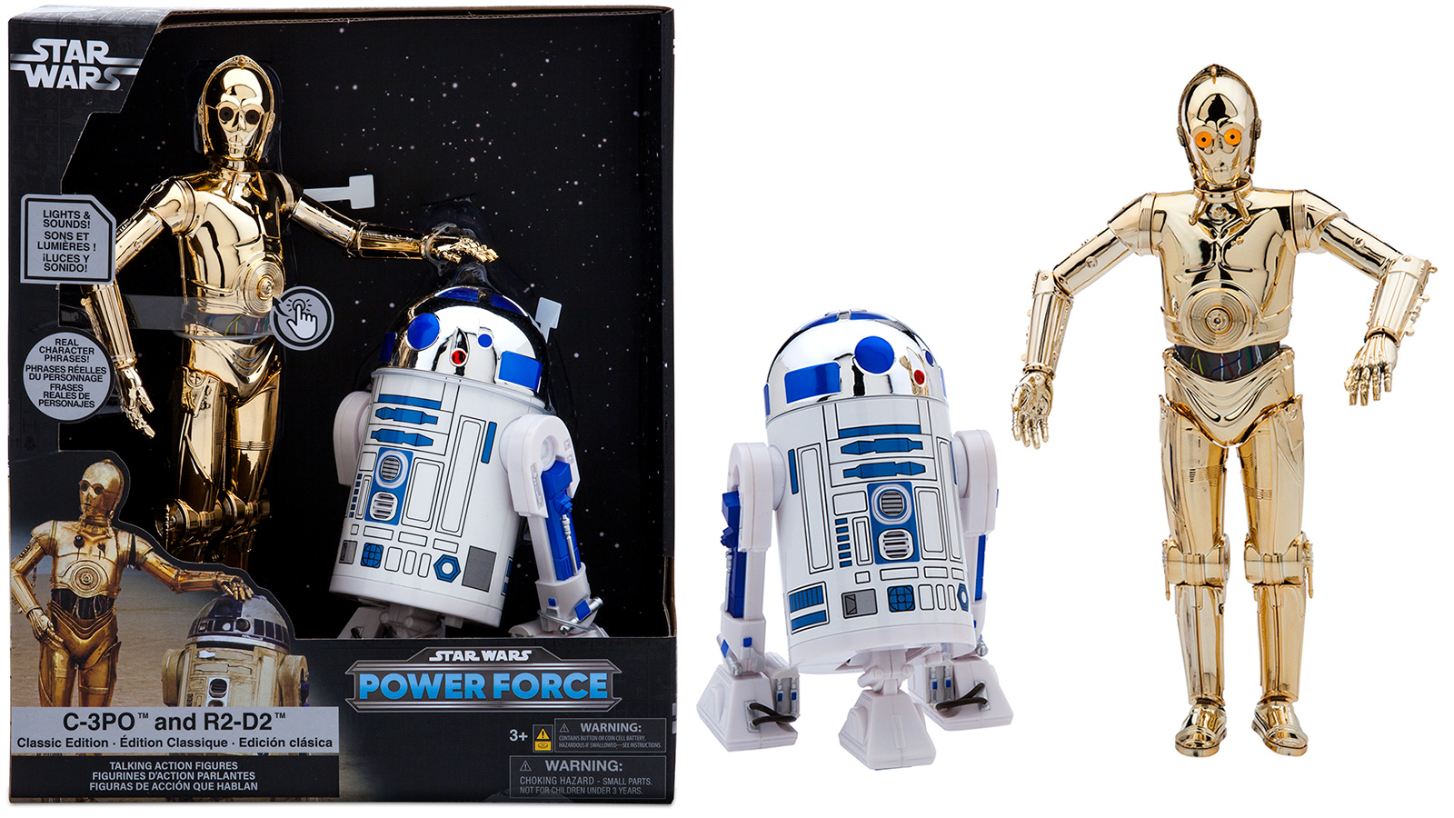Disney Exclusive C-3PO and R2-D2 Talking Figure Set - Available 5