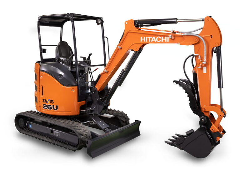Hitachi ZX26U-5N COMPACT EXCAVATOR - Steen Enterprises