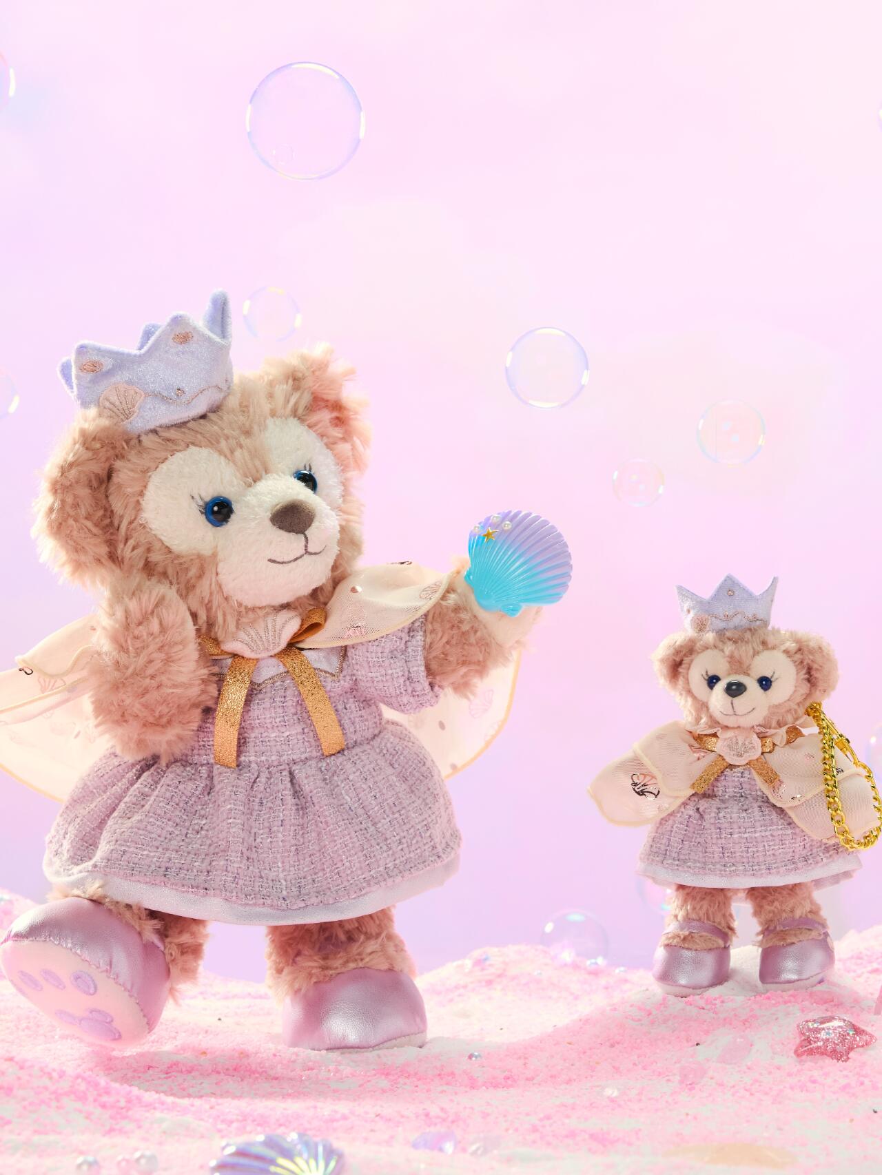 上海ディズニー2024クリスマス限定 ダッフィー&シェリーメイ 2個セット