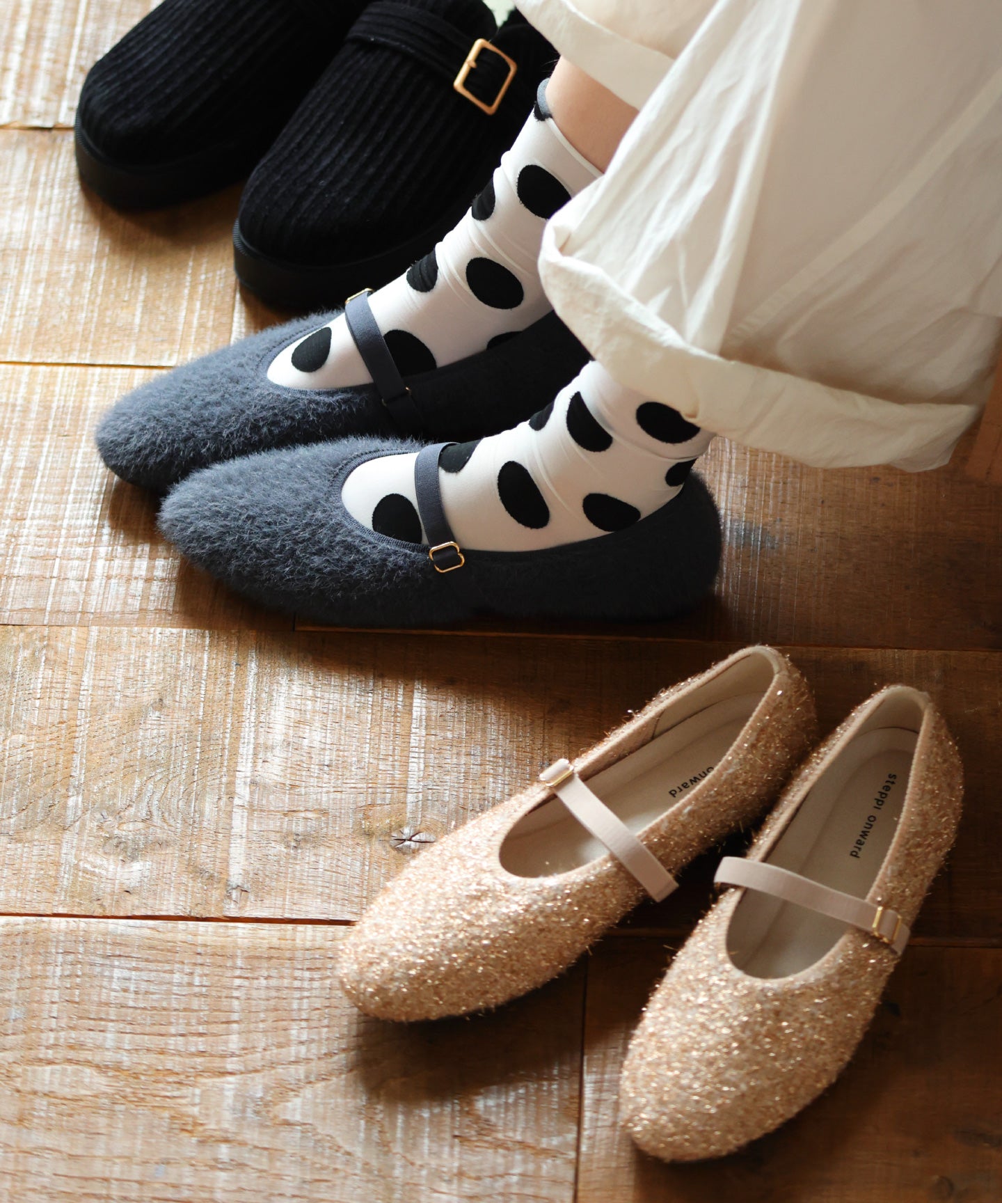 ラウンドファー パンプス – steppi（ステッピ）公式オンラインサイト