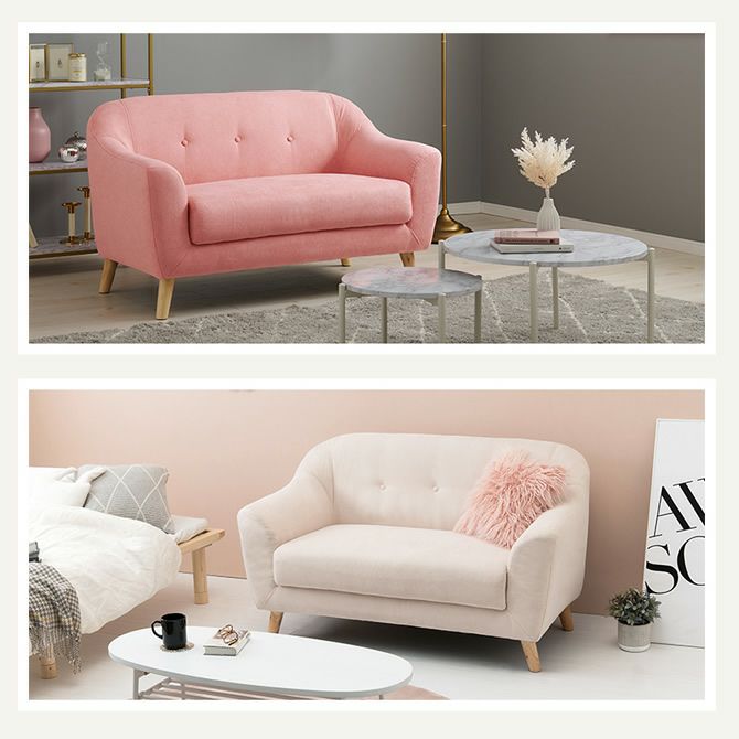 Emel 1人掛けソファ ピンク 70cm 楽天市場】ソファ 1人掛け 幅70cm