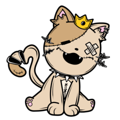 NieR clothingスタンプ【ミケ】Vol.9 - LINE スタンプ | LINE STORE