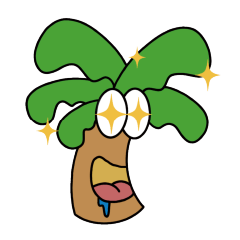 ヤシの木ヤッシー - LINE スタンプ | LINE STORE