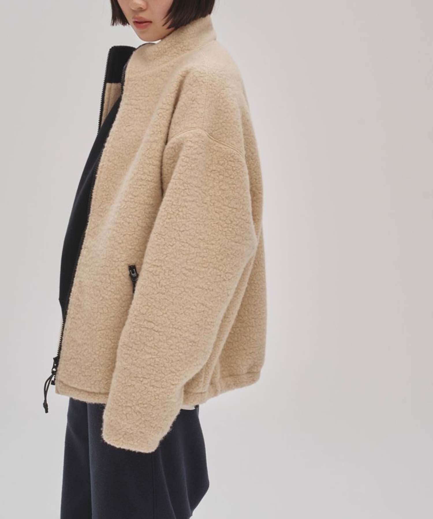 Wool Boa Zip Jacket(36 ECRU): TODAYFUL: WOMENS｜ STUDIOUS ONLINE