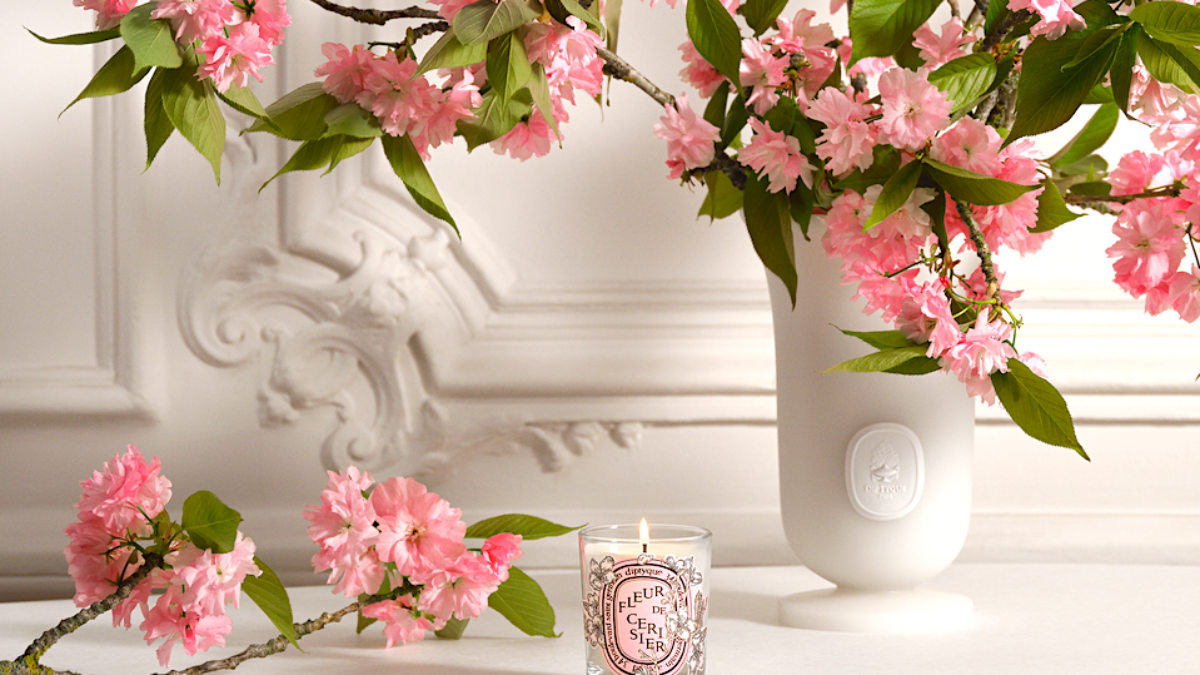 Embrace Spring with Diptyque's Fleur de Cerisier Candle