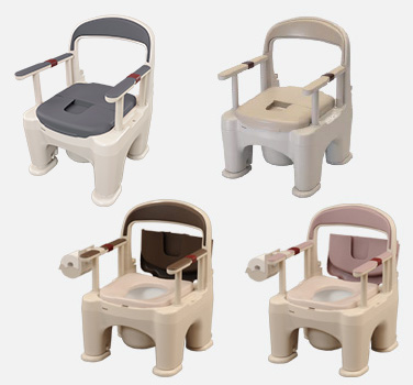 ポータブルトイレ＜座楽＞ラフィーネ｜排泄用品｜介護用品・設備
