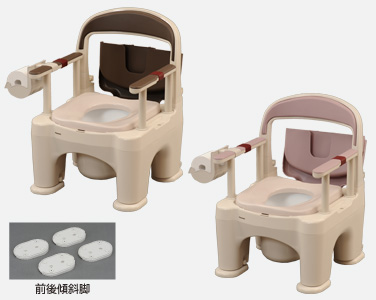 ポータブルトイレ＜座楽＞ラフィーネ｜排泄用品｜介護用品・設備