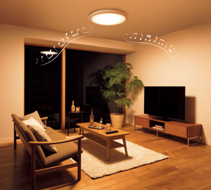スピーカー付シーリングライト | 照明器具 | 住宅用 | 住まいの設備と