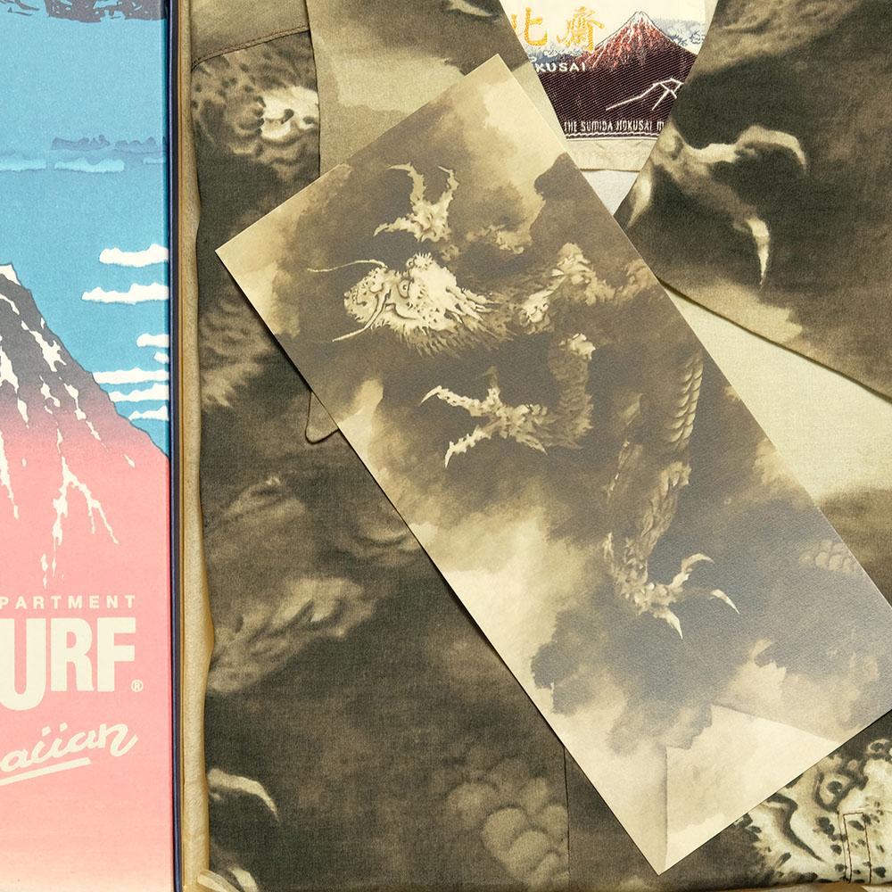 SUN SURF × 日本の意匠葛飾北斎 SPECIAL EDITION “富士越龍図” – Sun