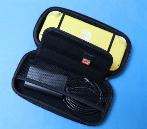 スイッチ ライト を持ち運ぶ キャリングケース 6in1 のオマケと