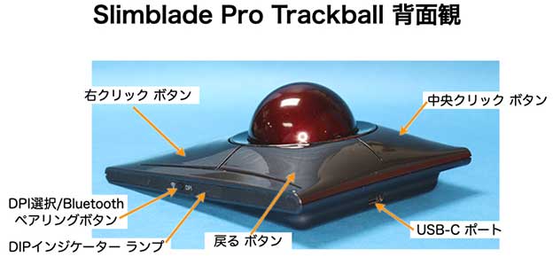 ケンジントン Slimblade Pro Trackball（ケンジントン スリムブレイド