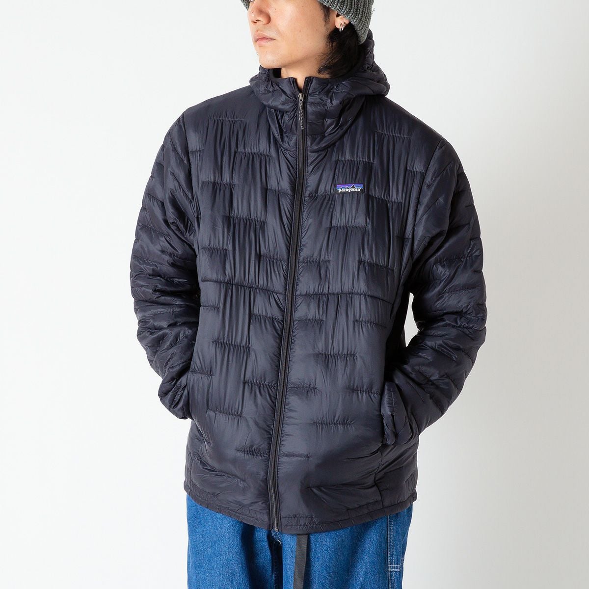 patagonia パタゴニア マイクロパフフーディ メンズ レビュー | SUNDAY
