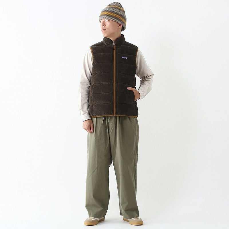 patagonia パタゴニア リバーシブルコットンダウンベスト｜SUNDAY