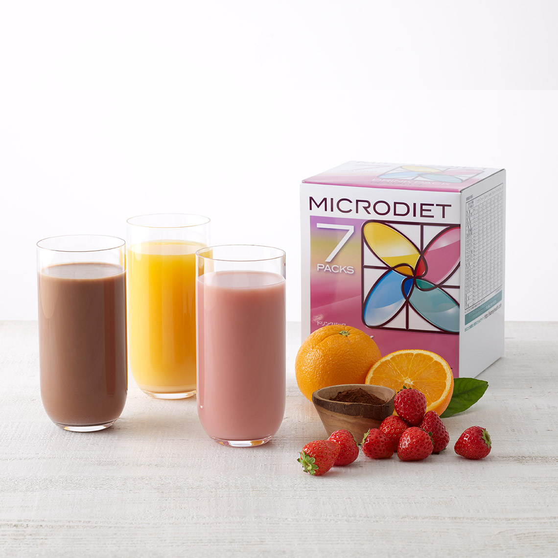 マイクロダイエット ドリンクミックスパック7食｜栄養バランスとおいし