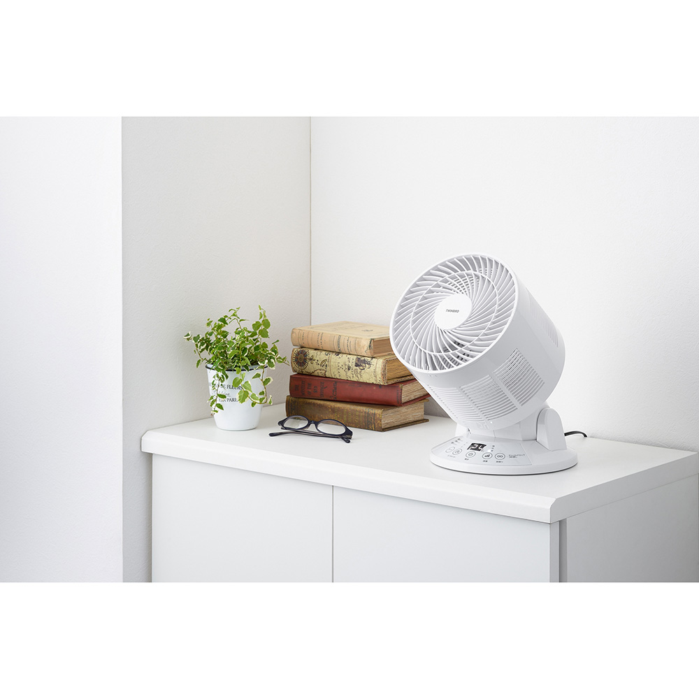 TWINBIRD TWINBIRD 温度センサー付サーキュレーター KJ-4998W